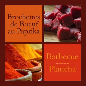 Brochettes de Bœuf au Paprika