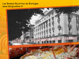 Homard à la Crème - Hôtel de la Duchesse Anne - Nantes