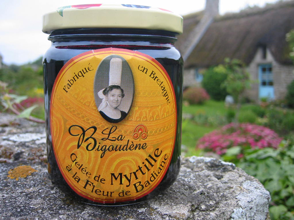 Confiture - Gelée de Myrtilles à la Badiane 250g