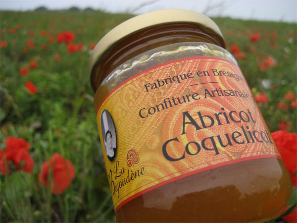 Confiture d\'Abricot Coquelicot 250g