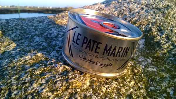 Pâté Marin : Pâté de Thon Blanc Germon et de Cochon Breton 130g