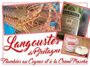 Langoustes Flambées au Cognac et à la Crème