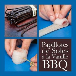 Papillotes de Sole à la Vanille au Barbecue