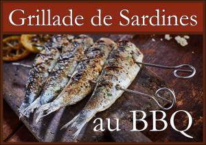 Grillade de Sardines au BBQ Grillade de Sardines au BBQ