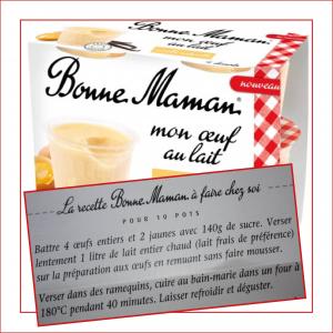 Oeuf au Lait de Bonne Maman