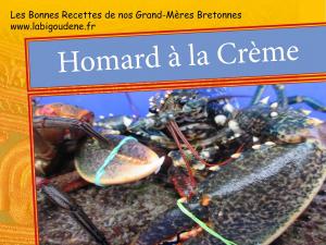 Homard à la Crème