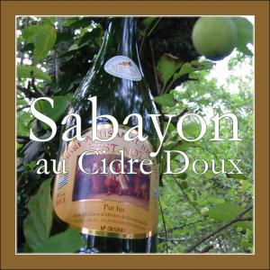 Sabayon au Cidre Doux