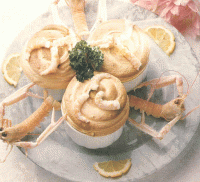 Soufflé de langoustines