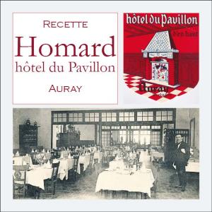 Homard Hôtel du Pavillon - Auray