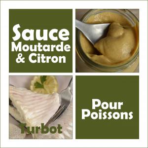 Sauce à la Moutarde & au Citron pour accompagner le Poisson