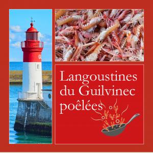 Langoustines Vivantes du Guilvinec à la Poêle