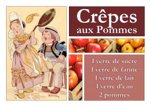 Crêpes aux Pommes