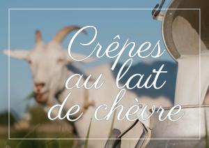 Crêpes au Lait de Chèvre