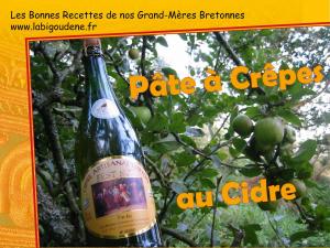 Pâte à Crêpes au Cidre